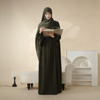 Reversible Crepe Abaya (MA027) - SJB-DIAMOND ELITES