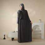 Reversible Crepe Abaya (MA027) - SJB-DIAMOND ELITES