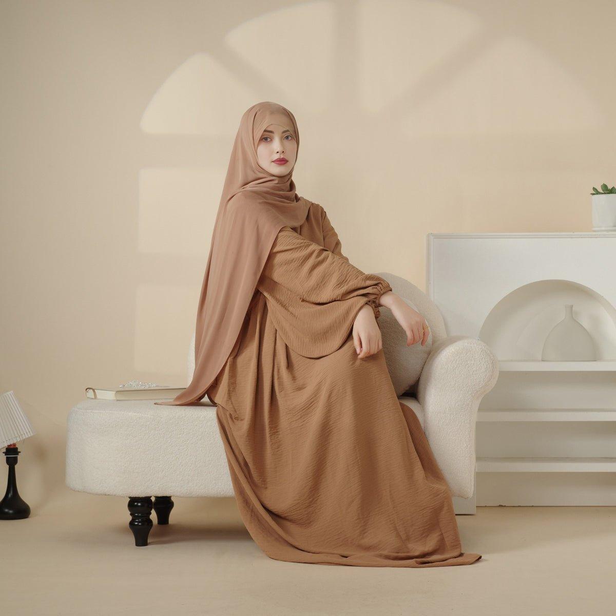Reversible Crepe Abaya (MA027) - SJB-DIAMOND ELITES