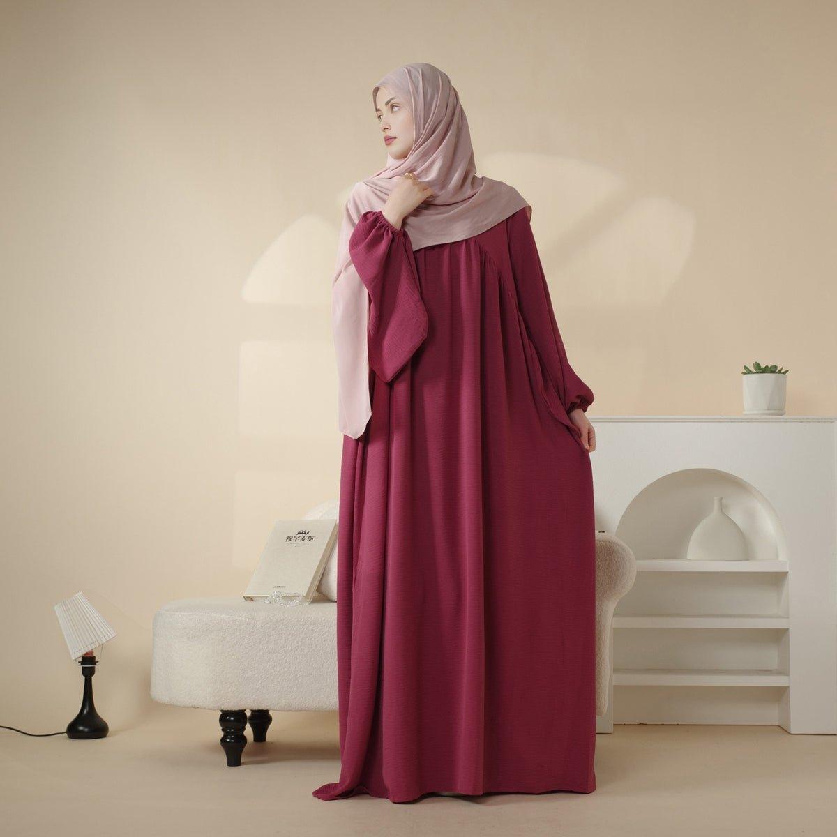 Reversible Crepe Abaya (MA027) - SJB-DIAMOND ELITES