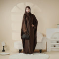 Batwing Abaya With Matching Hijab | Batwing Sleeve Abaya (MA041) Mariam's Collection