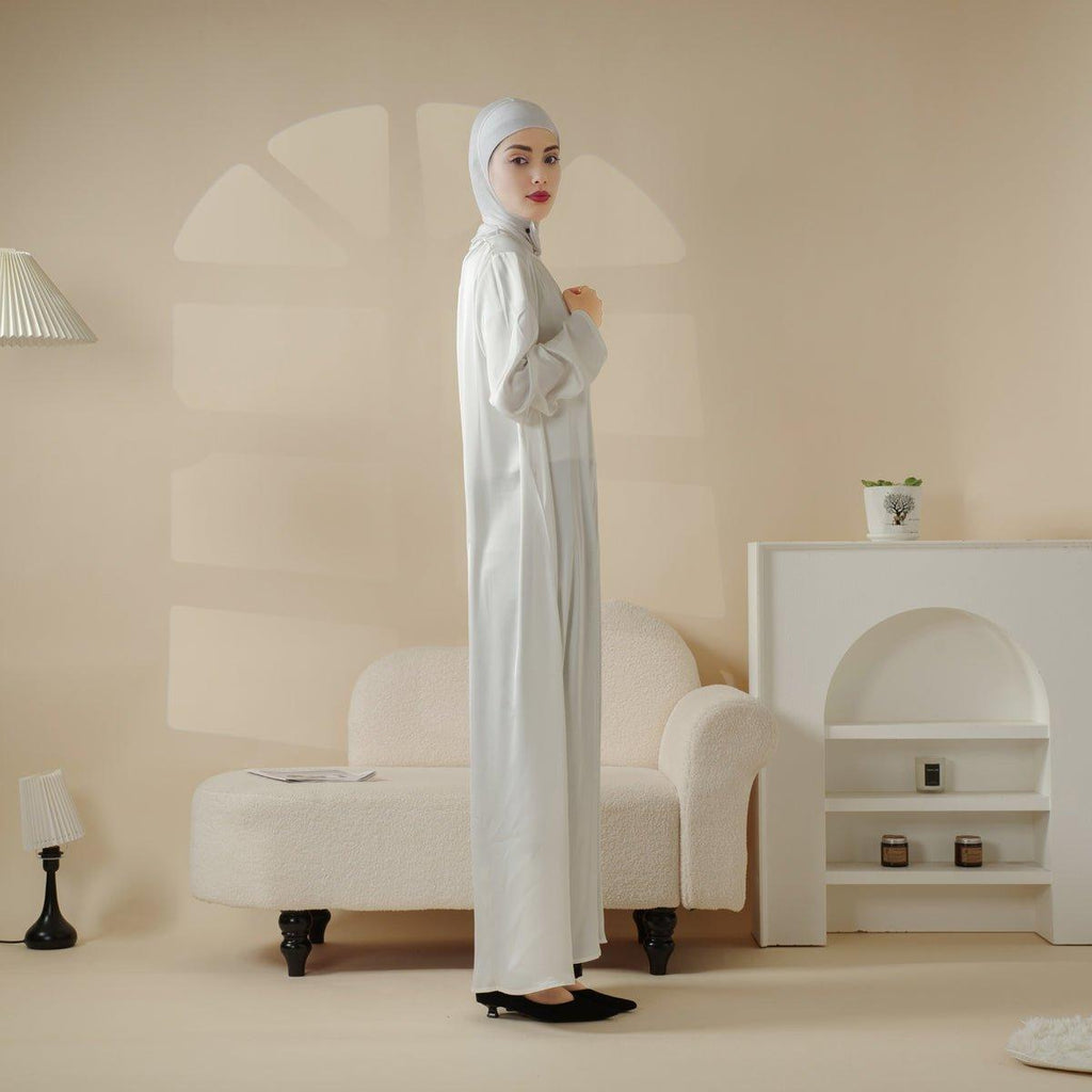 Long Sleeve Satin Inner Dress (MA061) - SJB-DIAMOND ELITES