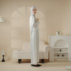 Long Sleeve Satin Inner Dress (MA061) - SJB-DIAMOND ELITES