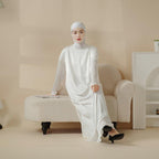 Long Sleeve Satin Inner Dress (MA061) - SJB-DIAMOND ELITES