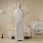 Long Sleeve Satin Inner Dress (MA061) - SJB-DIAMOND ELITES