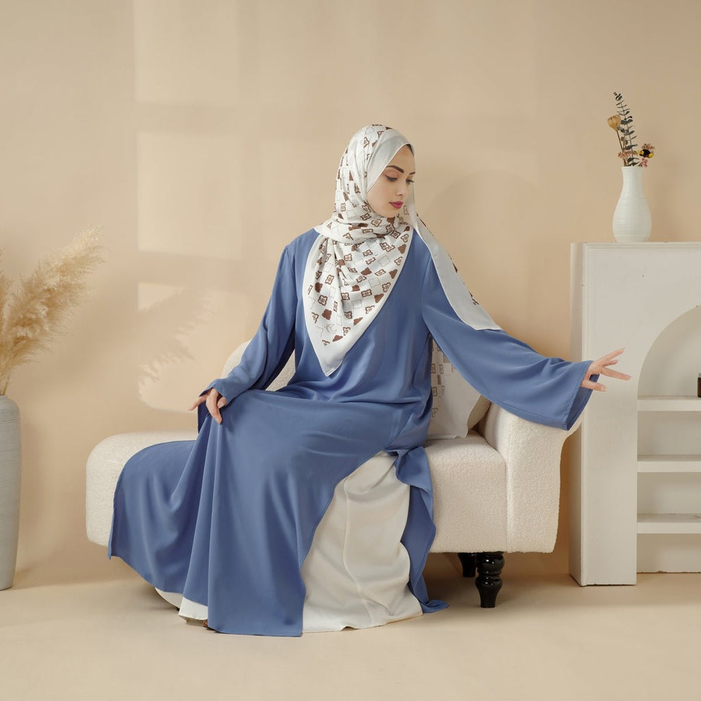 Casual Fashion Slit Abaya (MA063) - SJB-DIAMOND ELITES