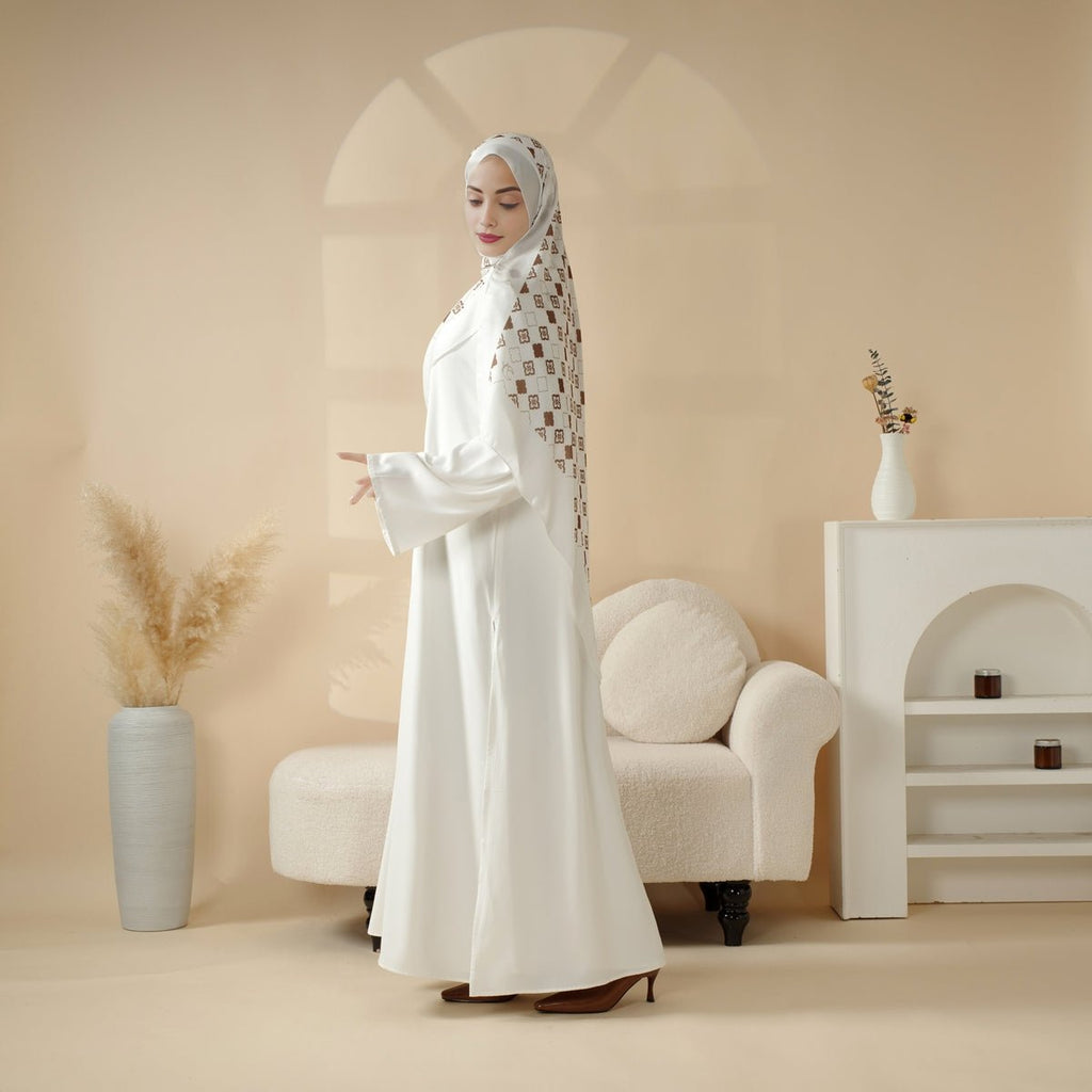Casual Fashion Slit Abaya (MA063) - SJB-DIAMOND ELITES