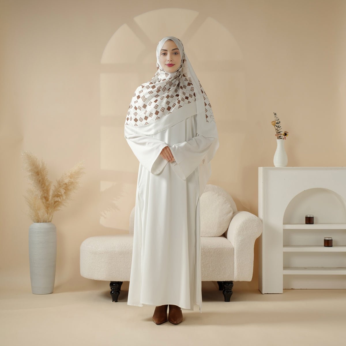 Casual Fashion Slit Abaya (MA063) - SJB-DIAMOND ELITES