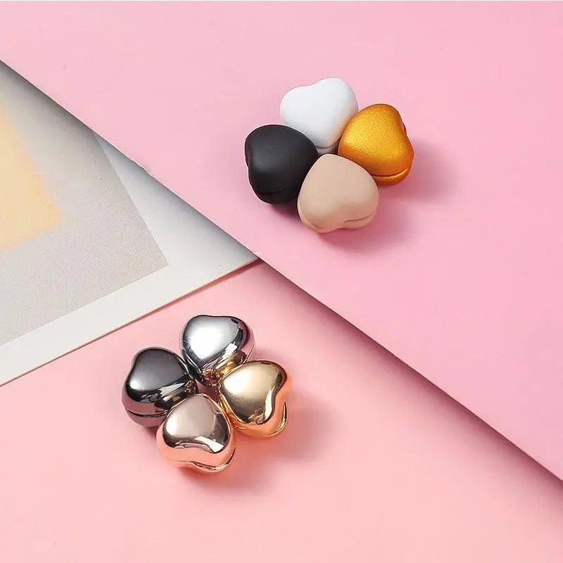 MAC002 Safe Macaron color Hijab Brooch, Strong Metal Brooches, 8 pcs brooches - SJB-DIAMOND ELITES