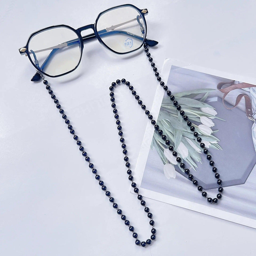 MAC006 Muslim hijab Mask Chain,Fashion Glasses Chain, pearl mask chain - SJB-DIAMOND ELITES