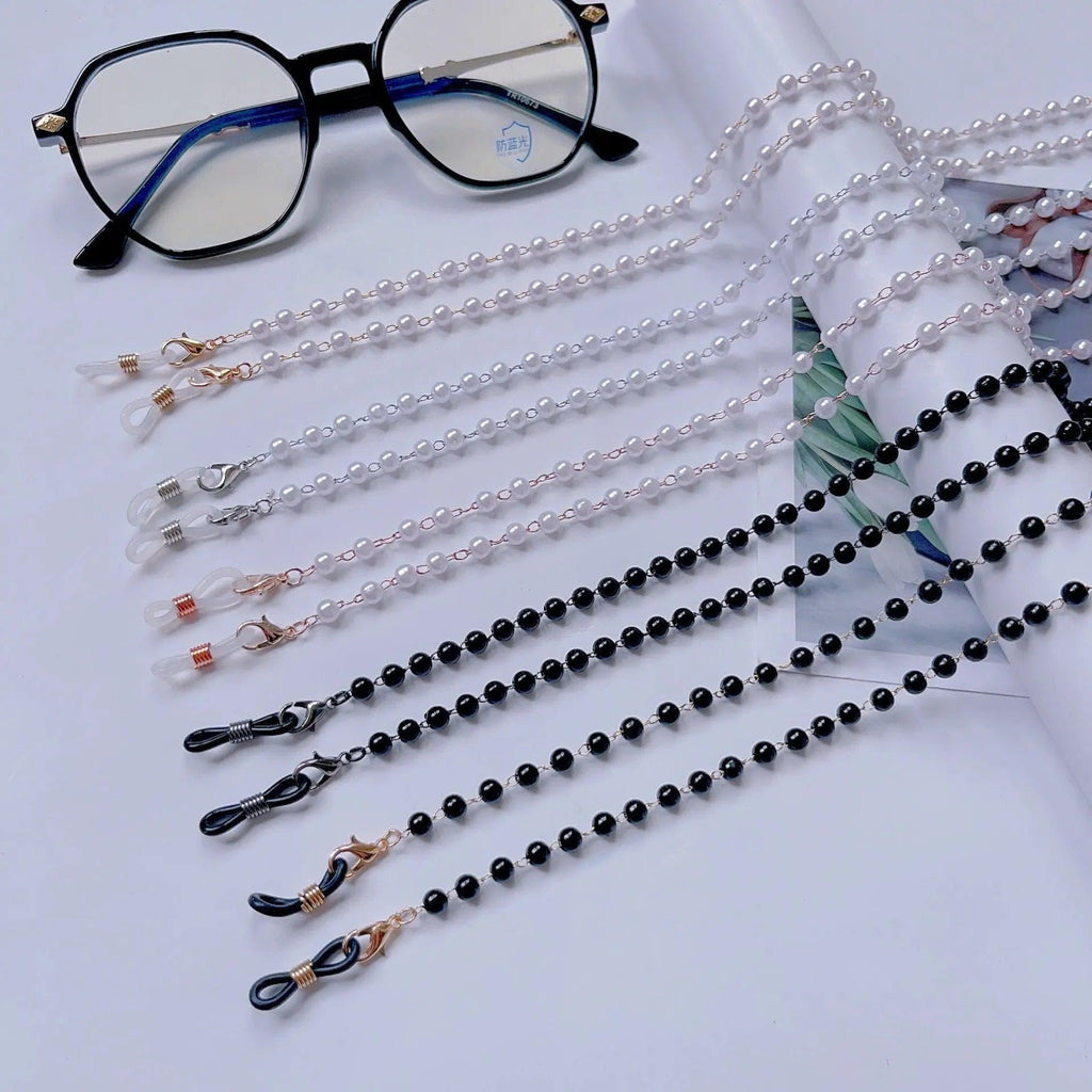 MAC006 Muslim hijab Mask Chain,Fashion Glasses Chain, pearl mask chain - SJB-DIAMOND ELITES