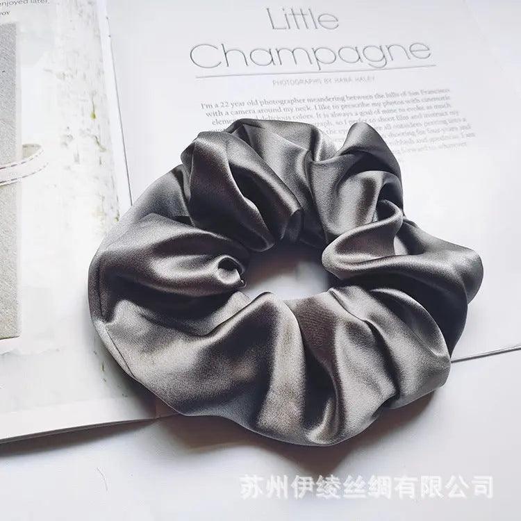 MAC010 hijab scrunchies, silk hair ribbon - SJB-DIAMOND ELITES
