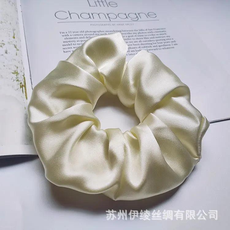 MAC010 hijab scrunchies, silk hair ribbon - SJB-DIAMOND ELITES