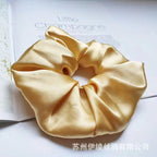 MAC010 hijab scrunchies, silk hair ribbon - SJB-DIAMOND ELITES
