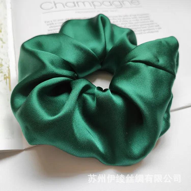 MAC010 hijab scrunchies, silk hair ribbon - SJB-DIAMOND ELITES