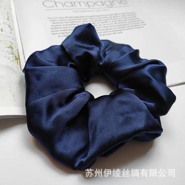 MAC010 hijab scrunchies, silk hair ribbon - SJB-DIAMOND ELITES