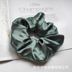 MAC010 hijab scrunchies, silk hair ribbon - SJB-DIAMOND ELITES