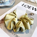 MAC011 hijab scrunchies，satin hair accessories - SJB-DIAMOND ELITES
