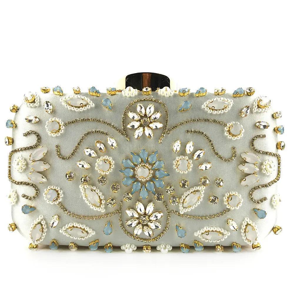 MAC012 Luxury Handbag,Diamond Cheongsam Bag - SJB-DIAMOND ELITES