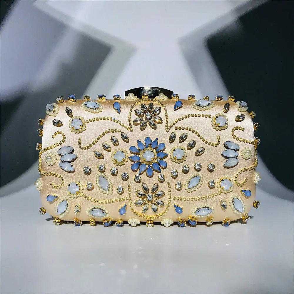MAC012 Luxury Handbag,Diamond Cheongsam Bag - SJB-DIAMOND ELITES
