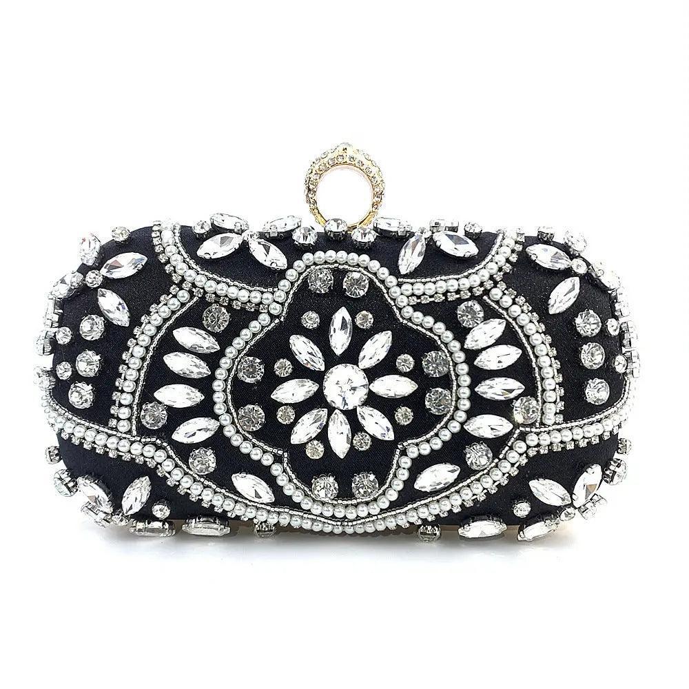 MAC013 Luxury Handbag,Diamond Cheongsam Bag - SJB-DIAMOND ELITES