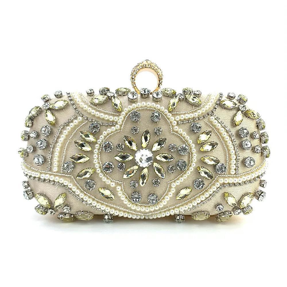 MAC013 Luxury Handbag,Diamond Cheongsam Bag - SJB-DIAMOND ELITES