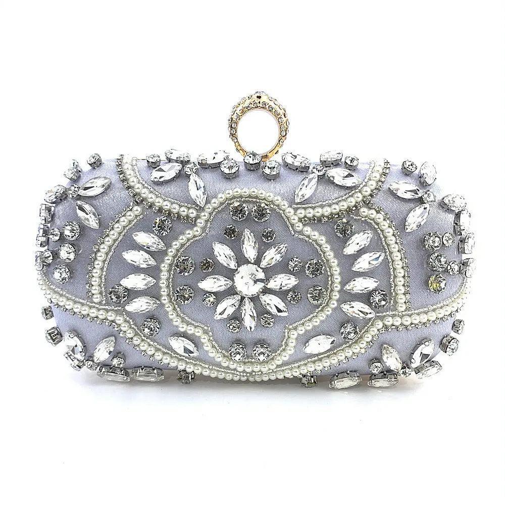 MAC013 Luxury Handbag,Diamond Cheongsam Bag - SJB-DIAMOND ELITES