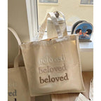 Embroidered Tote Canva Bag (MAC024) Mariam's Collection