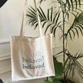 Embroidered Tote Canva Bag (MAC024) Mariam's Collection