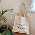 Embroidered Tote Canva Bag (MAC024) Mariam's Collection