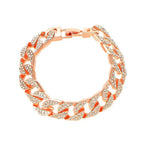 MAC036 wide flash diamond bracelet - SJB-DIAMOND ELITES