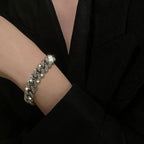 MAC036 wide flash diamond bracelet - SJB-DIAMOND ELITES