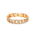 MAC036 wide flash diamond bracelet - SJB-DIAMOND ELITES