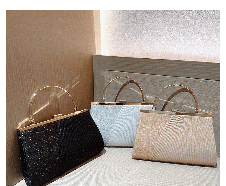 MAC040 Glitter Sequins Clutch Purses for Women - SJB-DIAMOND ELITES