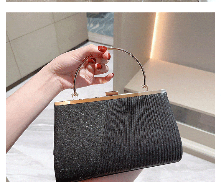 MAC040 Glitter Sequins Clutch Purses for Women - SJB-DIAMOND ELITES