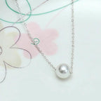 MAC042 freshwater pearl clavicle chain - SJB-DIAMOND ELITES