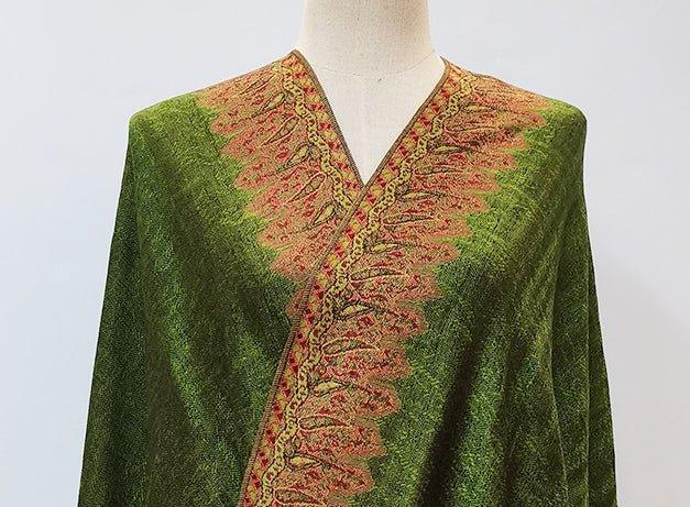MAC044 Bohemian Style Multicolor Retro Jacquard Cashew Long Tassel Scarf - SJB-DIAMOND ELITES