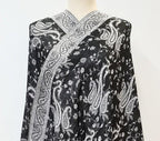 MAC044 Bohemian Style Multicolor Retro Jacquard Cashew Long Tassel Scarf - SJB-DIAMOND ELITES