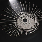 MAC051 Rhinestone Chain Tassel Headpiece - SJB-DIAMOND ELITES