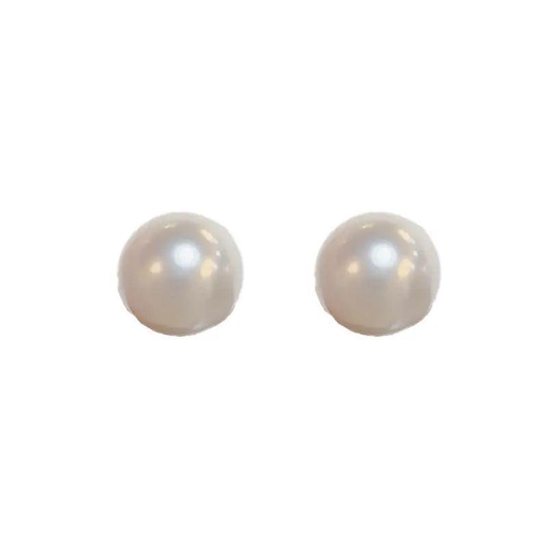 MAC055 Natural Freshwater Pearl Stud Earrings - SJB-DIAMOND ELITES
