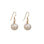 MAC055 Natural Freshwater Pearl Stud Earrings - SJB-DIAMOND ELITES