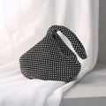 MAC057 Handbag Rhinestones Heart Shape Shiny Handmade Small Evening Bag - SJB-DIAMOND ELITES