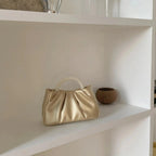 MAC062 Soft Leather Pearl Clutch Evening Bags - SJB-DIAMOND ELITES