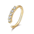 MAC066 Minimalist Openable Helix Hoop Nose Ring - SJB-DIAMOND ELITES