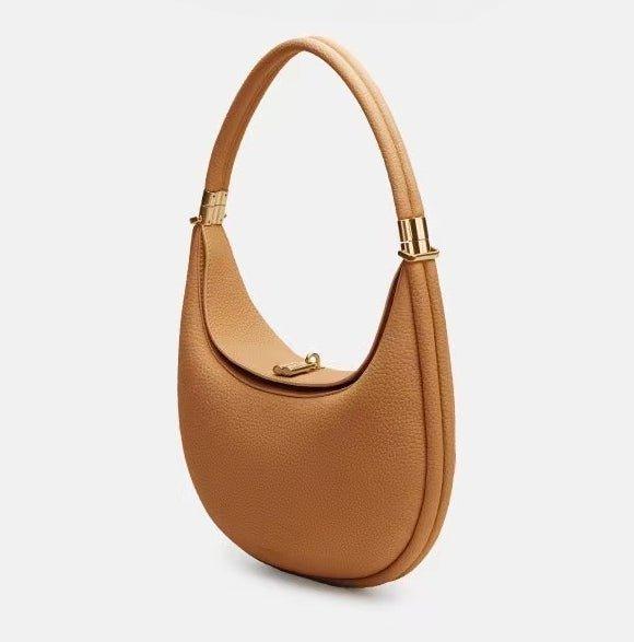 Fashionable And Changeable Cowhide Moon Bag (MAC069) - SJB-DIAMOND ELITES