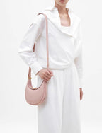 Fashionable And Changeable Cowhide Moon Bag (MAC069) - SJB-DIAMOND ELITES