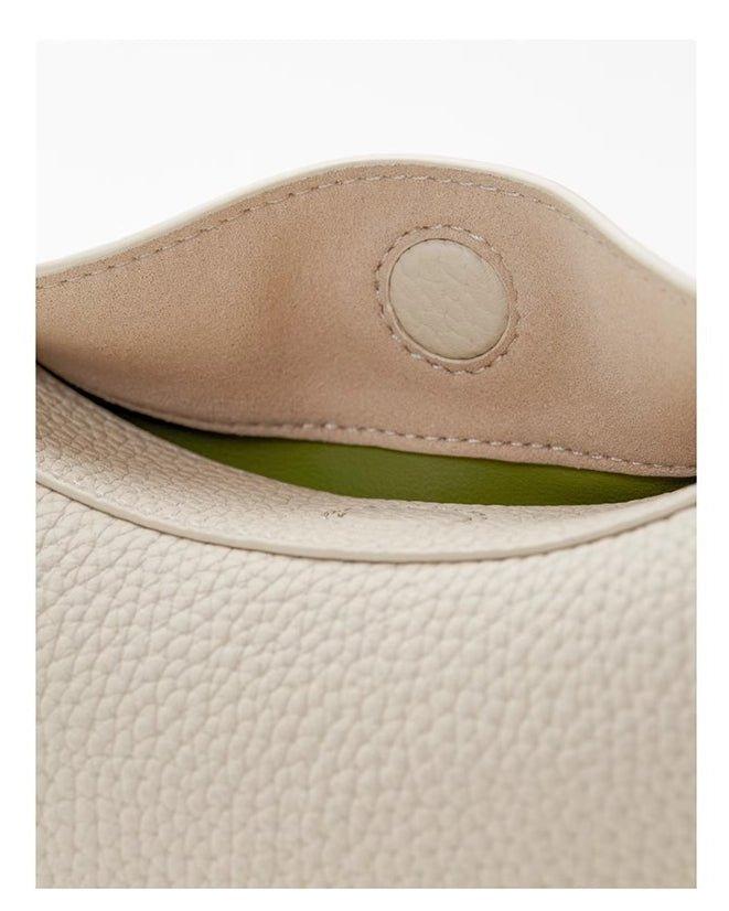 Fashionable And Changeable Cowhide Moon Bag (MAC069) - SJB-DIAMOND ELITES