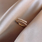 Simple Personalized Pearl Ring(MAC159) - SJB-DIAMOND ELITES