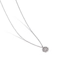 MAC084 North Star Coin Button Pendant Necklace - SJB-DIAMOND ELITES