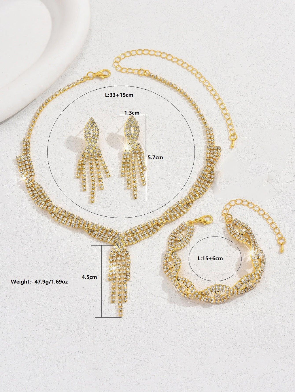 MAC091  Jewelry Set - SJB-DIAMOND ELITES